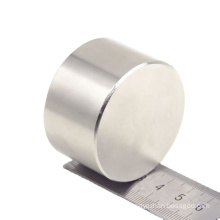 Strong Diametrically magnetized big size cylinder tupe neodymium magnet